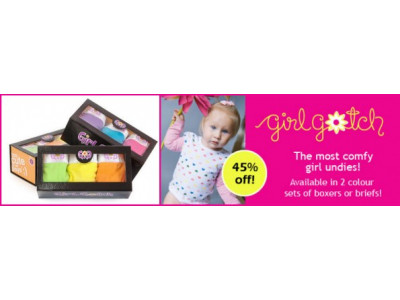 True Cuddles: $8.99 for Girl Gotch 3-pack (Reg. $15.99)