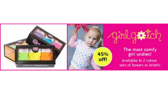 True Cuddles: $8.99 for Girl Gotch 3-pack (Reg. $15.99)