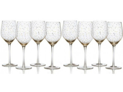 Mikasa Lustre Dots Wine Glasses were $85 now $34 @ Hudson's Bay Canada