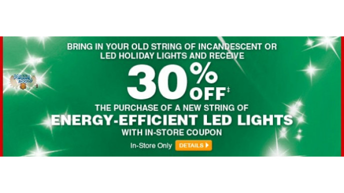 Home Depot Canada: Holiday Lights Exchange (Nov 12-13)