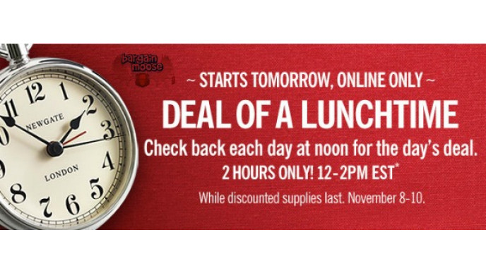 Chapters Canada: Deal of a Lunchtime (Nov. 8-10)