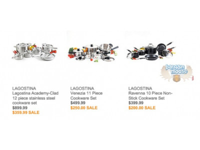 The Bay: Save 50% or More on Lagostina Cookwear