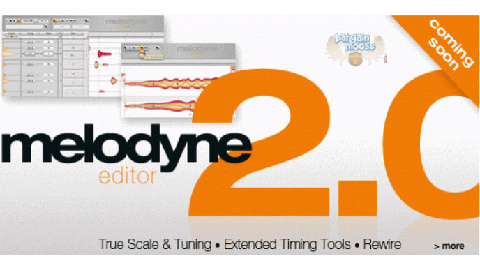 Celemony: 50% Off Upgrade To Melodyne Editor 2.0 