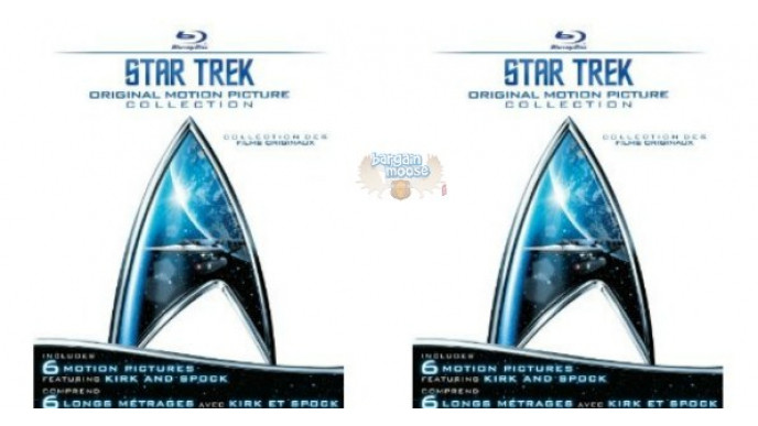 Amazon Canada: Star Trek: Original Motion Picture Collection [Blu-ray] $49.99 (Was $99.99)