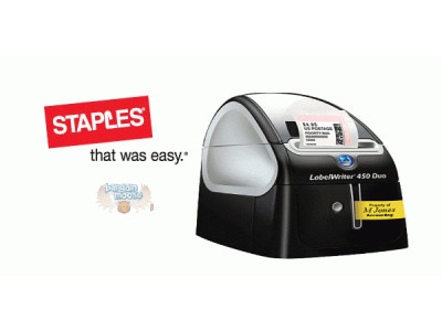 Staples: Dymo LabelWriter 450 Duo Label Maker $129 (Reg $269)