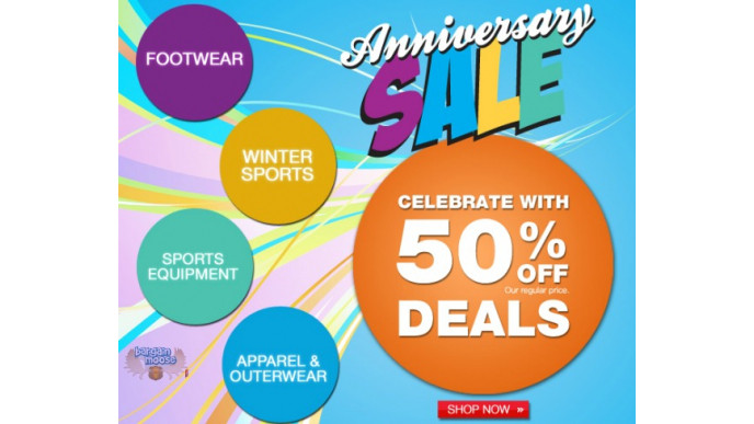 Sport Chek Canada: Anniversary Deals Up to 50% Off
