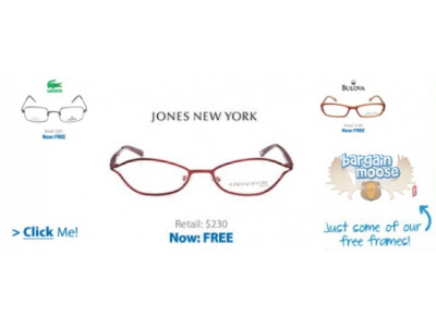 Clearly Contacts Canada: Free Glasses Giveaway & 50% Off Discount
