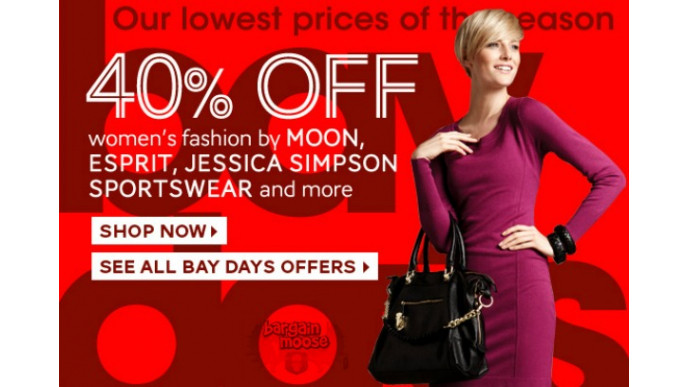 The Bay: Save 40% Off Women's Esprit, Jessica Simpson Sportswear & Moon Clothing