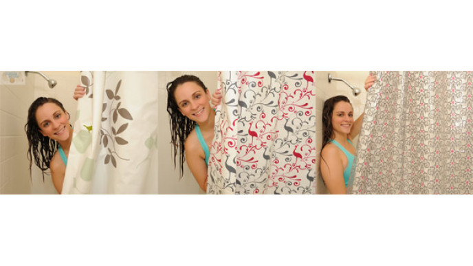 Eco-Friendly Shower Curtains $17 @ Offeron / RockCandyLife