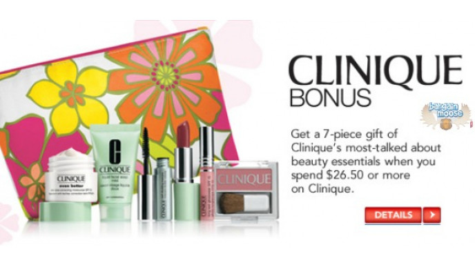 Sears Canada: New Clinique Bonus With $26.50 Purchase