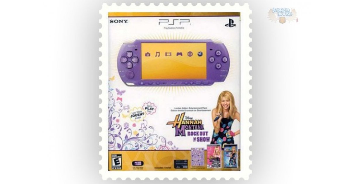 eBay Canada Sony PSP Hannah Montana Limited Edition Deluxe Bundle 109.99 (51 off)