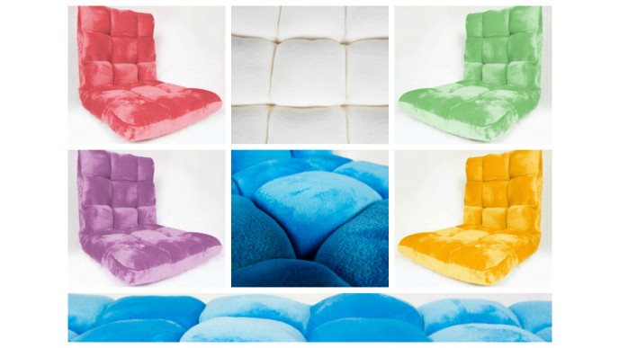 Maple Harbour: $100 Off Fuzzy Fold Bean Bag Chair - Now $44 to $53 & Free Shipping