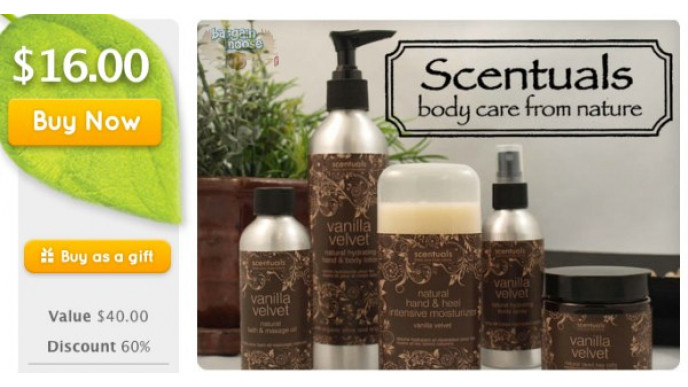 EthicalDeal: $16 For $40 Worth of Handmade in Canada Organic Body Care Products
