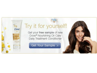 Canadian Freebies: Dove Nourishing Oil Conditioner Facebook Freebie