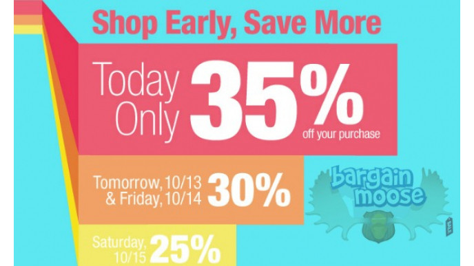 Gap Canada: Shop Early Save More Event Up To 35% Off