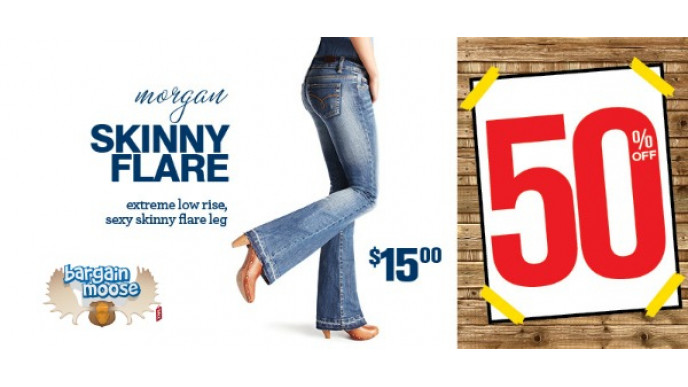 Bluenotes Canada: 50% Off Skinny Flare Jeans