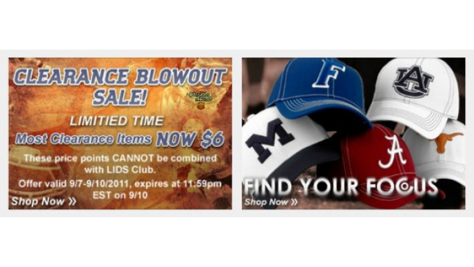 Lids Canada: Much of Clearance Sale Reduced to $6