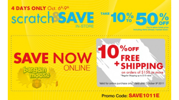 Sport Chek Canada: Scratch & Save 10-50% In Store Or Save 10% Online
