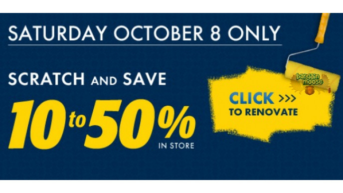 Rona Canada: Scratch & Save Event (Oct. 8)