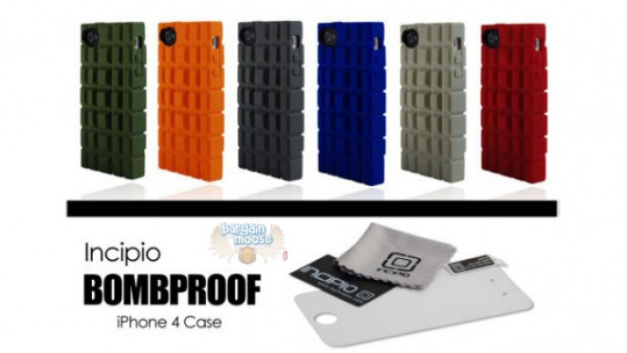 eBay Canada: 57% Off Incipio Bombproof Rugged Grenade Case for iPhone 4 $12.99 + Free Shipping