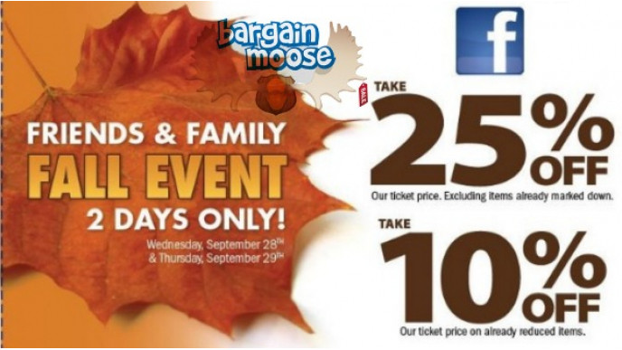 Sport Chek Canada: Friends & Family Event - Save 10-25% Off Coupon 