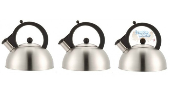 Copco Strata Satin Finish Stainless Steel Whistling Teakettle $18 @ Amazon.ca