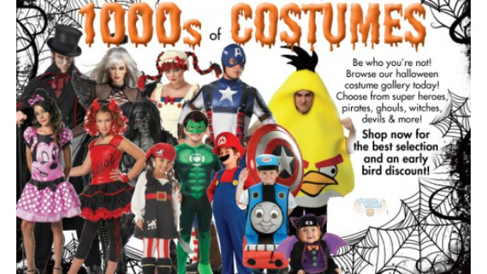 Party Packagers: 25% Off One Halloween Costume
