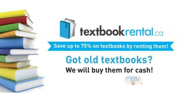 TeamBuy: $15 for a $40 Credit Towards School Textbooks at Textbookrental.ca