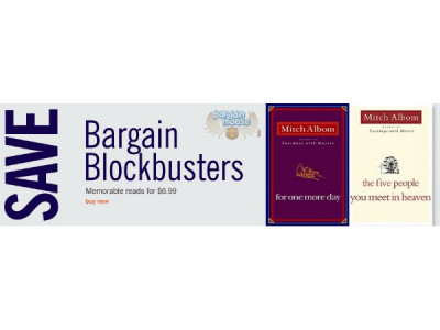Chapters Canada: 77% off Blockbuster Books - Only $6.99 Each