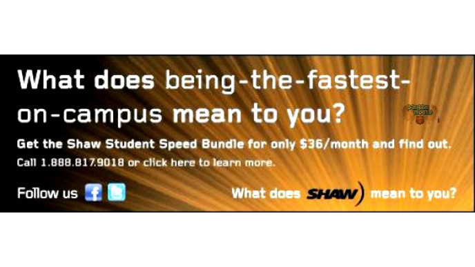 Shaw Canada: $36 Shaw Student Speed Bundle $36 (Value $84.90)