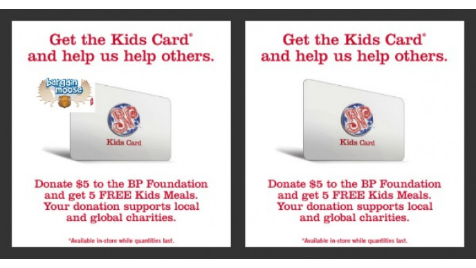 Boston Pizza Canada: Kids Card $5 For 5 Kids Meals