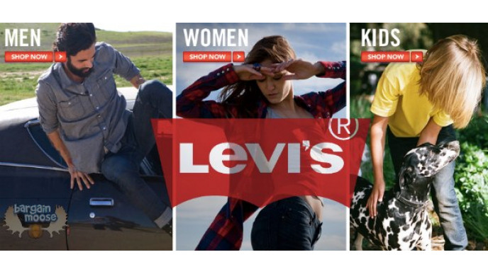 Sears Canada: Levi's Denim Up to 50% Off