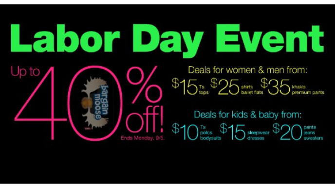 gap labour day sale
