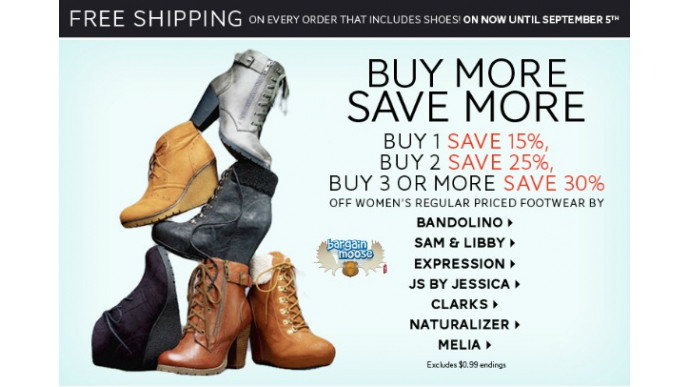 The Bay Canada: Free Shipping On Shoes & Up To 30% Off