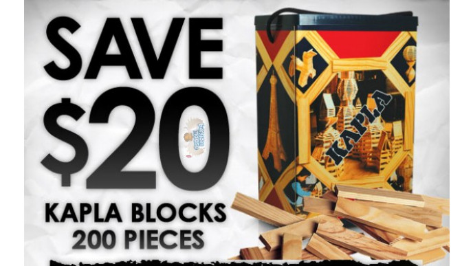 Mastermind Toys: $20 Off Kapla Blocks - Now $39.95