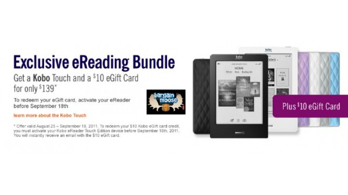Chapters Canada: $139 Kobo Bundle With $10 eGift Card
