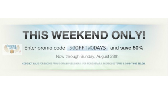 Sony Reader Store: 50% Off Coupon Code