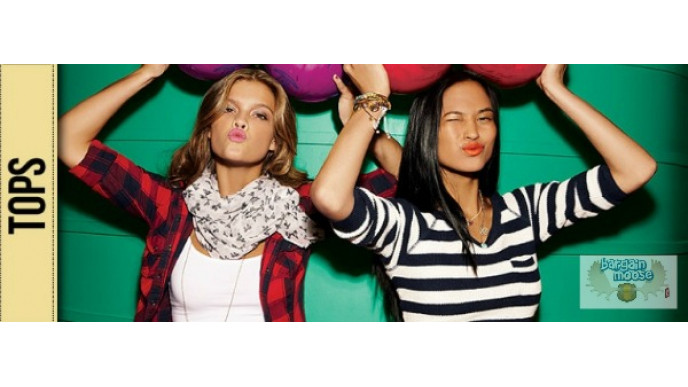 Garage Canada: Tops BOGO 50% & Free Hoodie With $75 Purchase