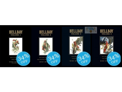 Chapters Canada: Hellboy Library Volumes $27.92 each (Reg. $52.50 each)