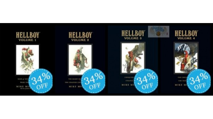 Chapters Canada: Hellboy Library Volumes $27.92 each (Reg. $52.50 each)
