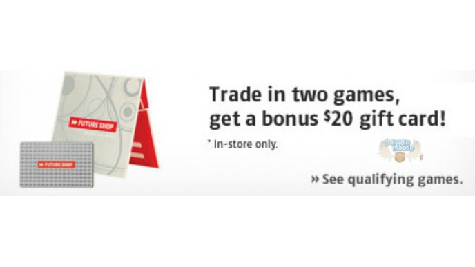 Future Shop Canada: Trade In 2 Video Games For $20 Gift Card