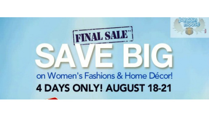 Sears Canada: 40 - 50% Off Outlet Women's Fashions and Home Decor