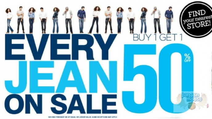 Bluenotes Canada: BOGO 50% Off Jeans