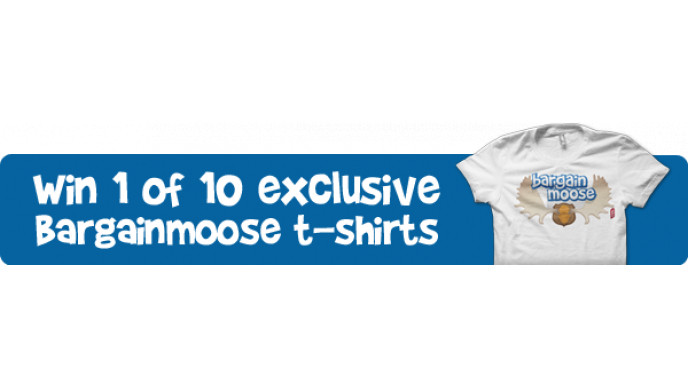 Bargainmoose 3rd Birthday - Win 1 of 10 exclusive Bargainmoose t-shirts!