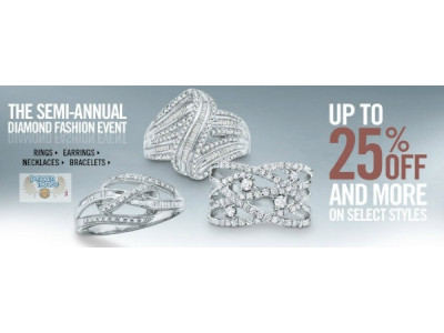 Peoples Jewellers: Semi Annual Diamond Fashion Event Save Up To 25% And More