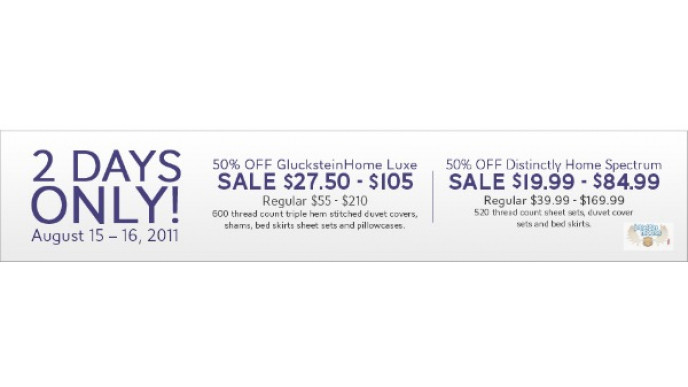 The Bay Canada: Luxe Linen Sale Save 50%