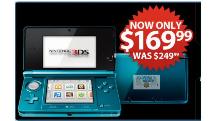 Nintendo 3DS Now $169.99 (Was $249.99)