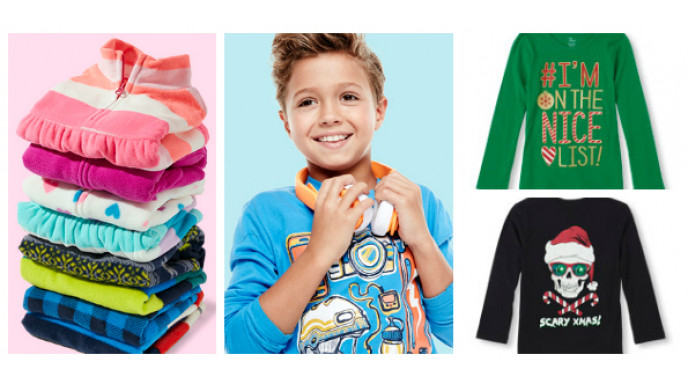 Children's Place Cyber Monday Sale: 50% Off Everything, $5 Fleece, $5 Tees, Free Shipping & Earn Place Cash