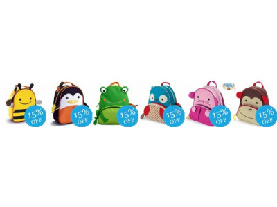 Chapters Canada: 15% Off Skip Hop Backpacks & Lunchies