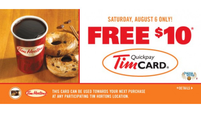Shoppers Drug Mart Canada: $10 Tim's Card With $50 Purchase (Aug 6)